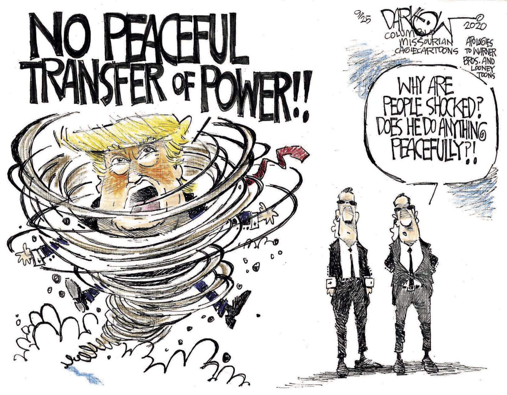 Peaceful transfer of power
